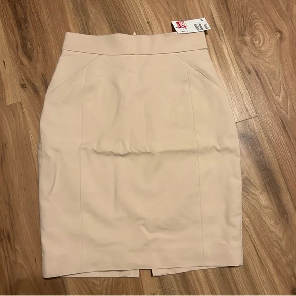 Cream Pencil Skirt (NWT) - Picture 1 of 4